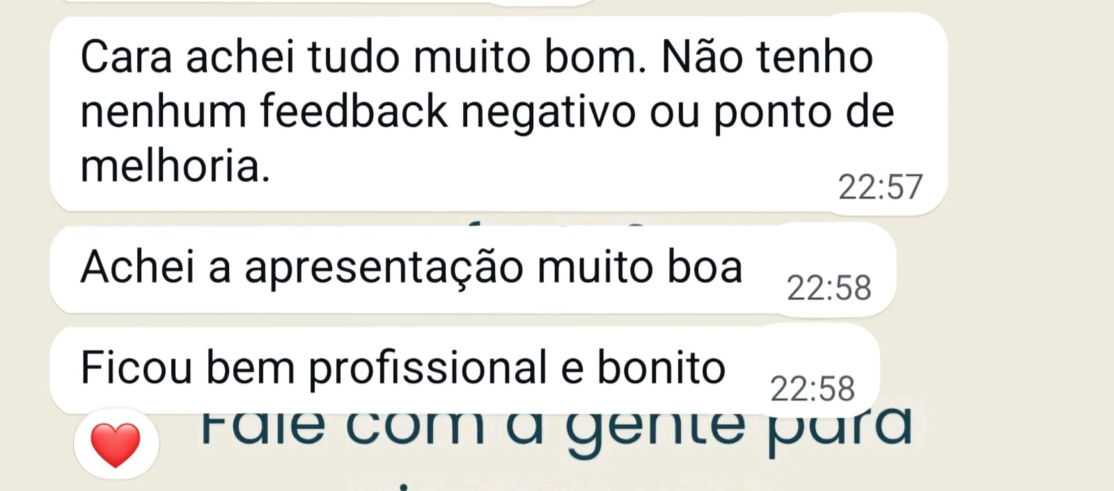 Cliente relata evento perfeito com pizzas leves